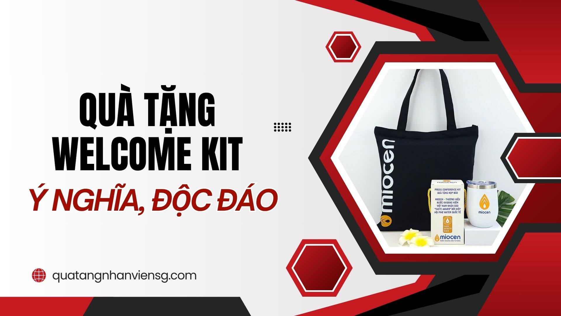 Quà tặng Welcome Kit in logo